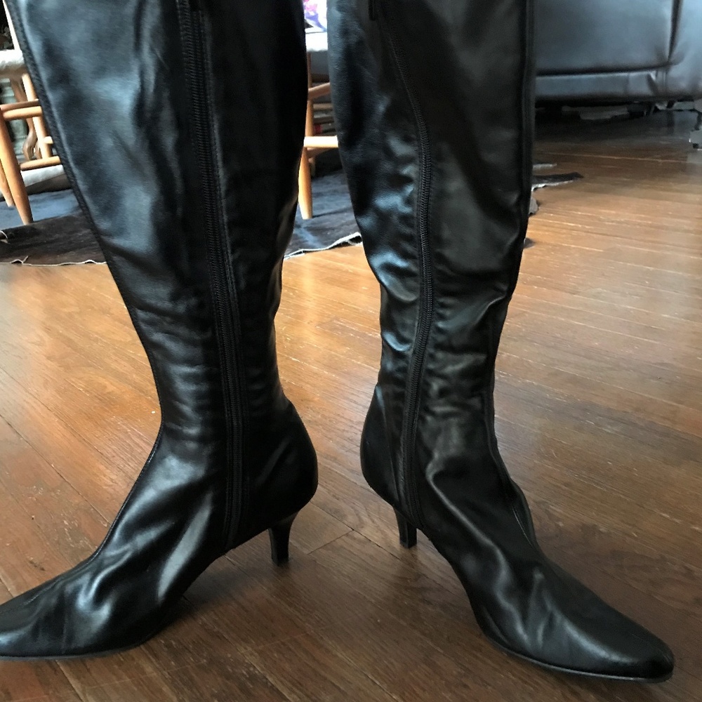 IMPO Black Stretch Boots ~ 10M